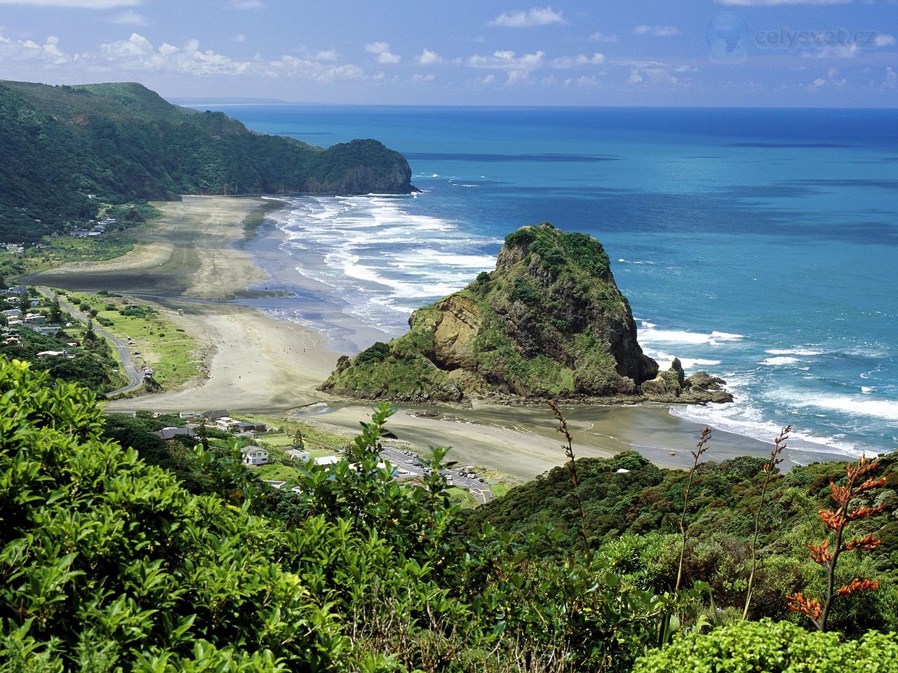 Foto: Piha Beach, New Zealand