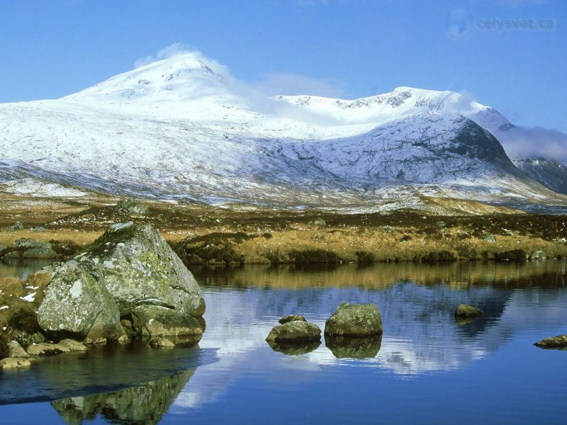 Foto: Clach Leathad, And Meall A Bhuiridh, Lochaber, Scotland